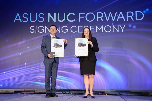 Intel NUC to ASUS Ceremony