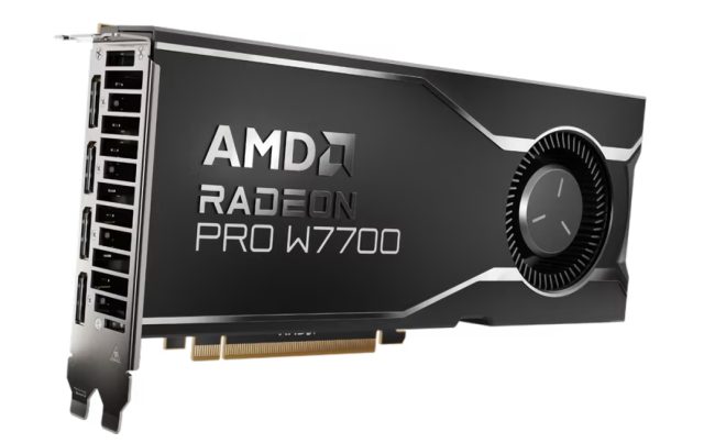 AMD Radeon PRO W7700 Workstation GPU 1