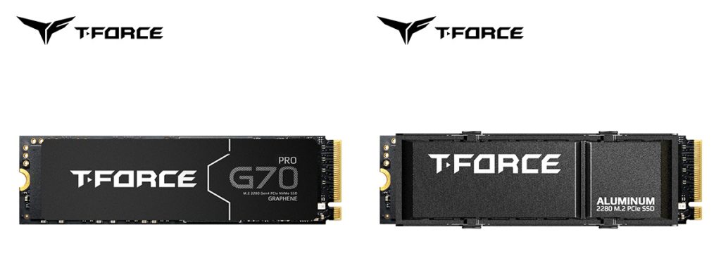 TEAMGROUP T FORCE G70 G70 PRO and G50 G50 PRO PCIe 4.0 SSDs 1