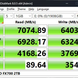 HP FX700 SSD 2TB 1