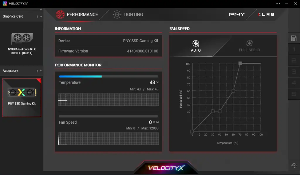 PNY CS3150 XHS VelocityX Software