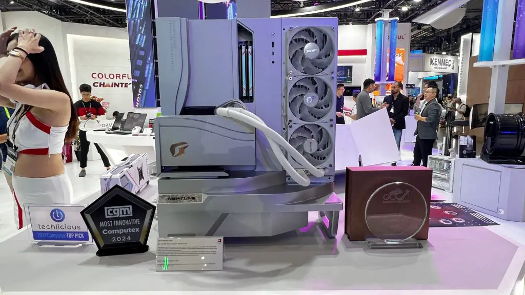 Colourful unveiled new open-frame Neptune Series PC at Computex 2024 2