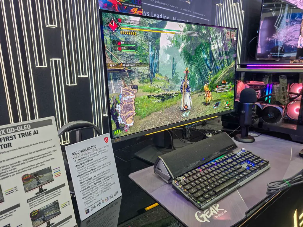 Computex 2024 MSI Monitor 02