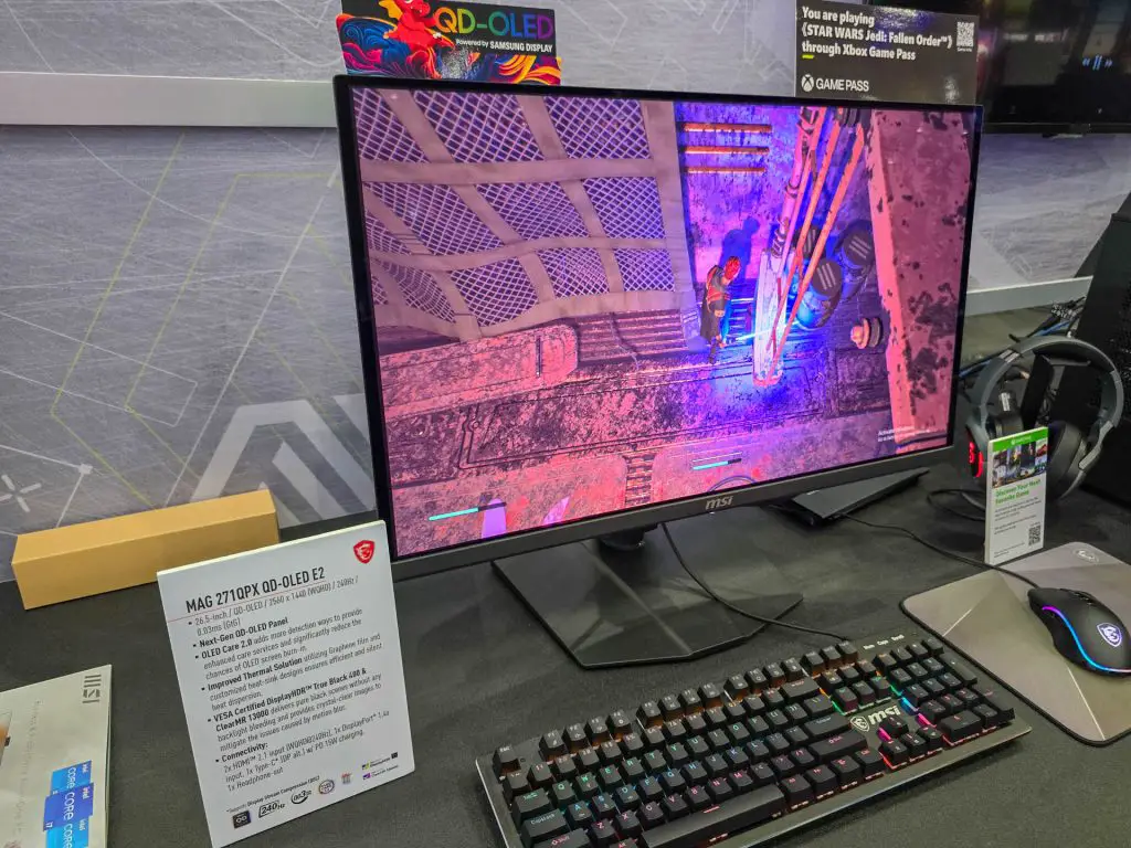 Computex 2024 MSI Monitor 15