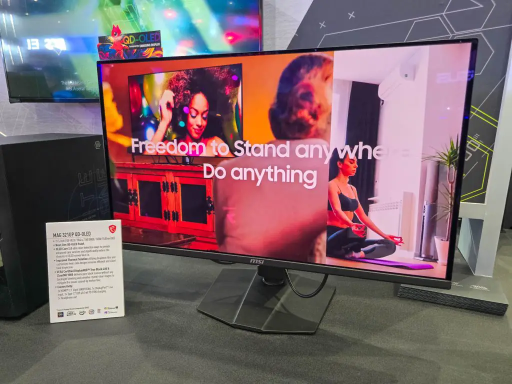 Computex 2024 MSI Monitor 17