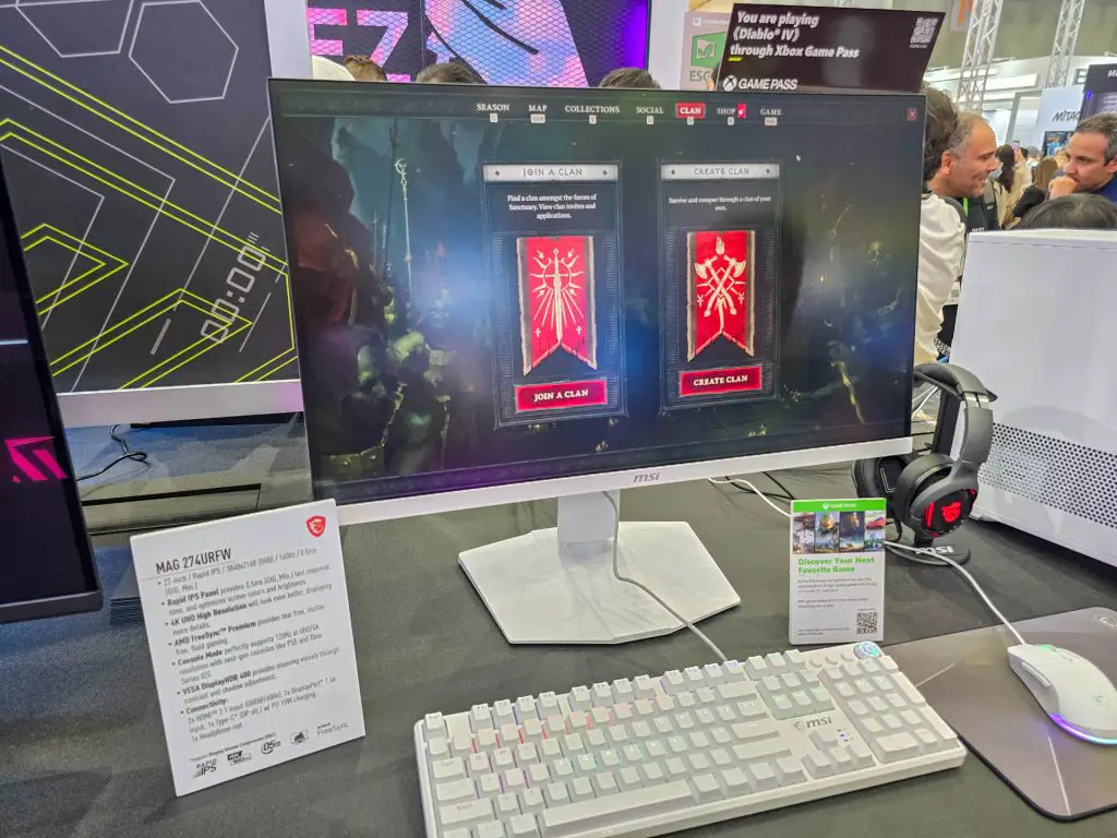 Computex 2024 MSI Monitor 19