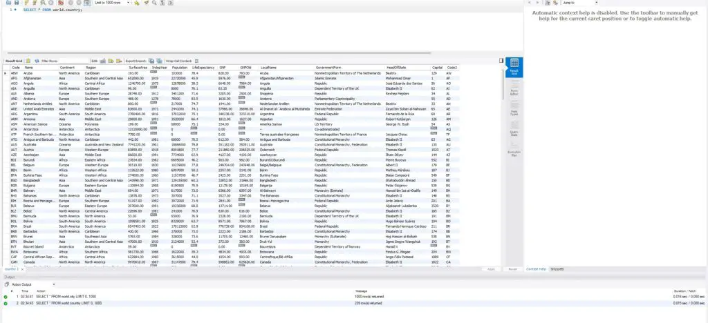See Fresh Database