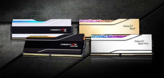 G.SKILL DDR5 6400 CL30 16GBx2 memory spec announced featured