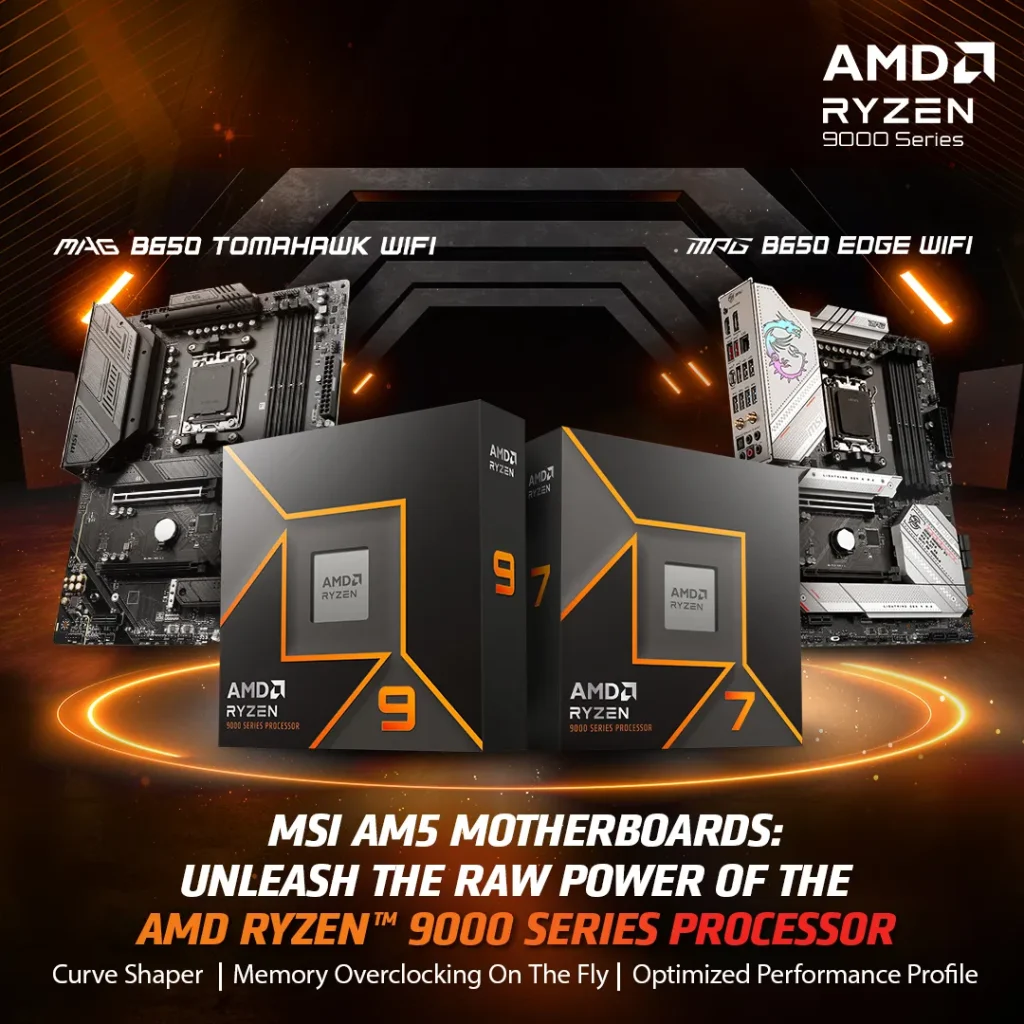 MSI AMD Ryzen 9000 Series Motherboards 2
