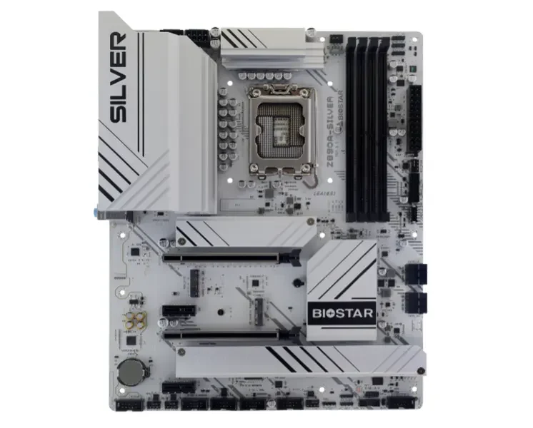 BIOSTAR Z890A SILVER motherboard announced 1