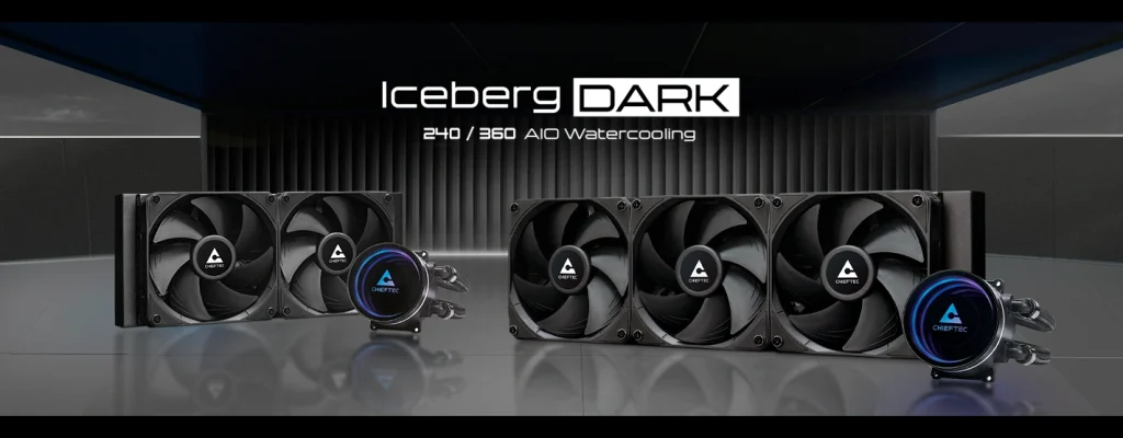 CHIEFTEC ICEBERG series AIO CPU liquid cooler announced 2