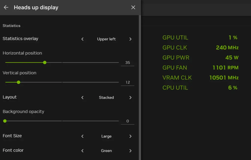 NVIDIA App HOD