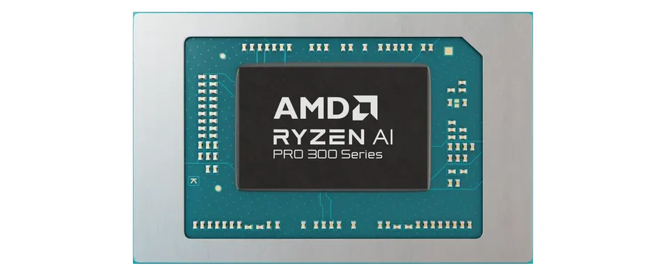 Ryzen AI PRO 300 Series Chip Shot