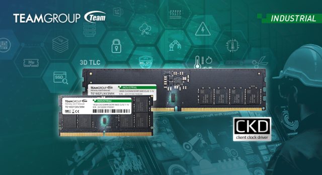 TEAMGROUP DDR5 6400 CUDIMM CSODIMM Industrial Grade 1