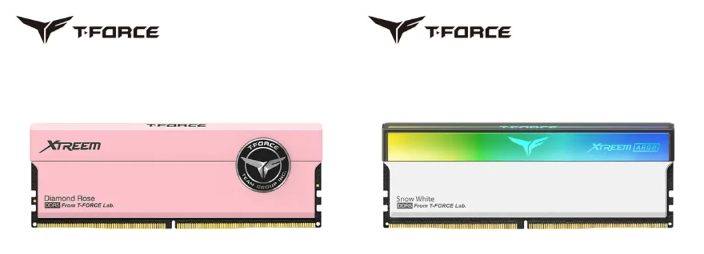 TEAMGROUP new Pink and White T FORCE XTREEM DDR5 memory series announced 1