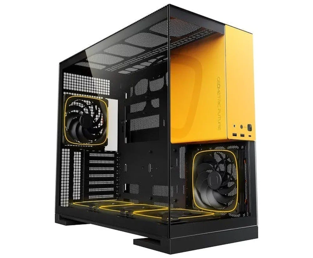 Geometric Future Model 5 Glass and Vent PC case 3