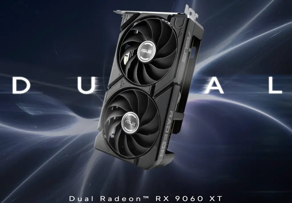 ASUS Dual Radeon RX 9060 XT