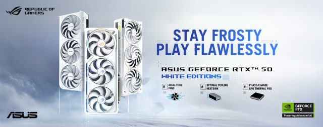 ASUS GeForce RTX 50 White Editions