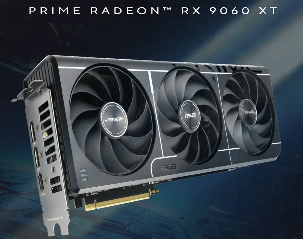 ASUS Prime Radeon RX 9060 XT