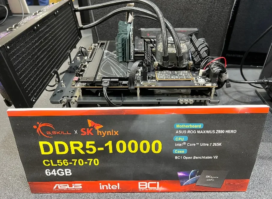 G.SKILL @ COMPUTEX 2025: DDR5-10934, high capacity DDR5-6600