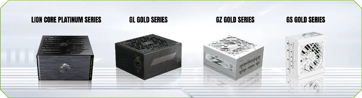 電源ユニット GAMEMAX LION CORE 1000W 80+ Platinum GameMax LION CORE Series 1000 PLATINUM Power Supply