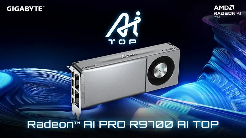 GIGABYTE Radeon AI PRO R9700 AI TOP