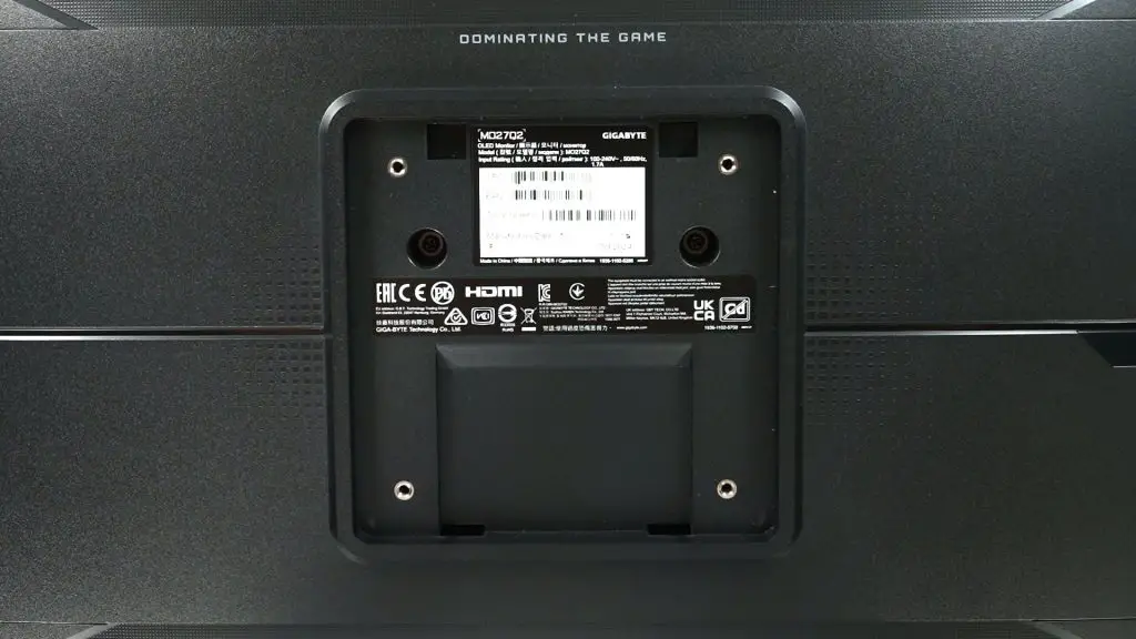 Gigabyte MO27Q2 QD OLED monitor review 24