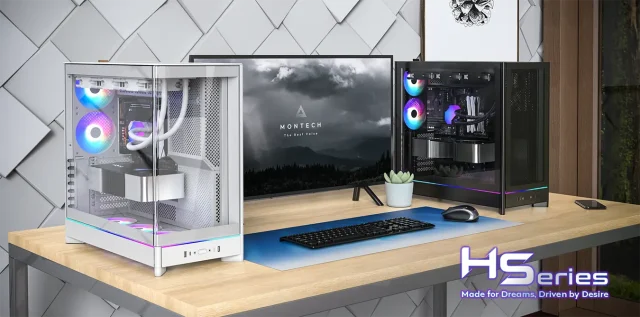 MONTECH HS Series HS01 and HS02 PC Cases launched featured