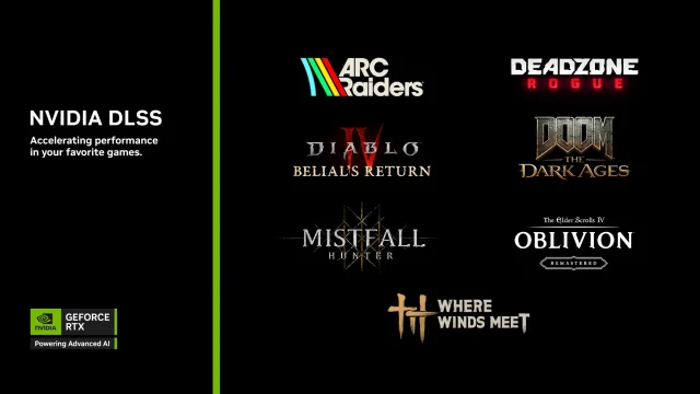 NVIDIA DLSS APRIL 30