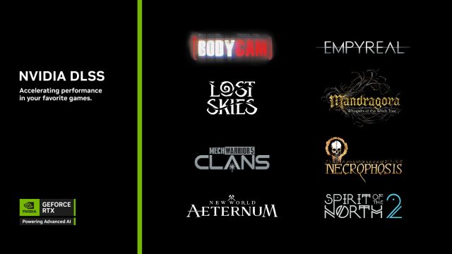 NVIDIA DLSS News May 7