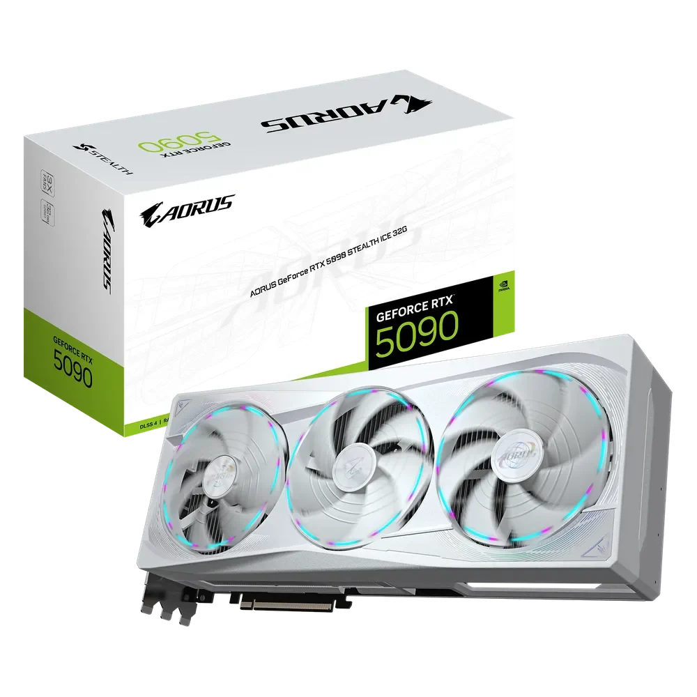 AORUS GeForce RTX 5090 STEALTH ICE (2)