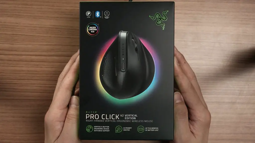 Razer Pro Click V2 Vertical Edition mouse review 3