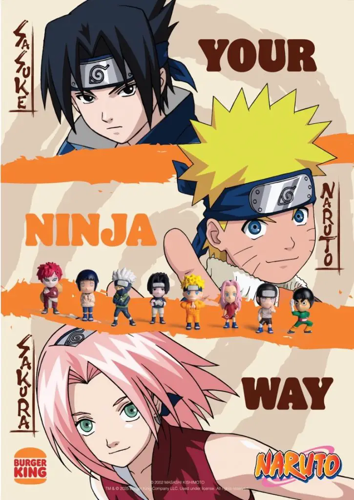 Burger King x Naruto