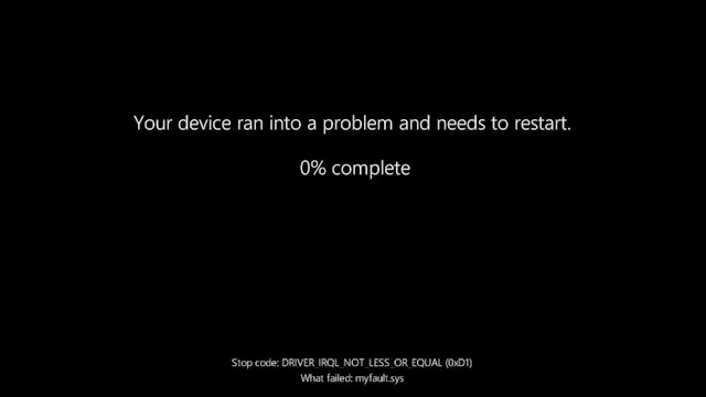Microsoft Black Screen of Death