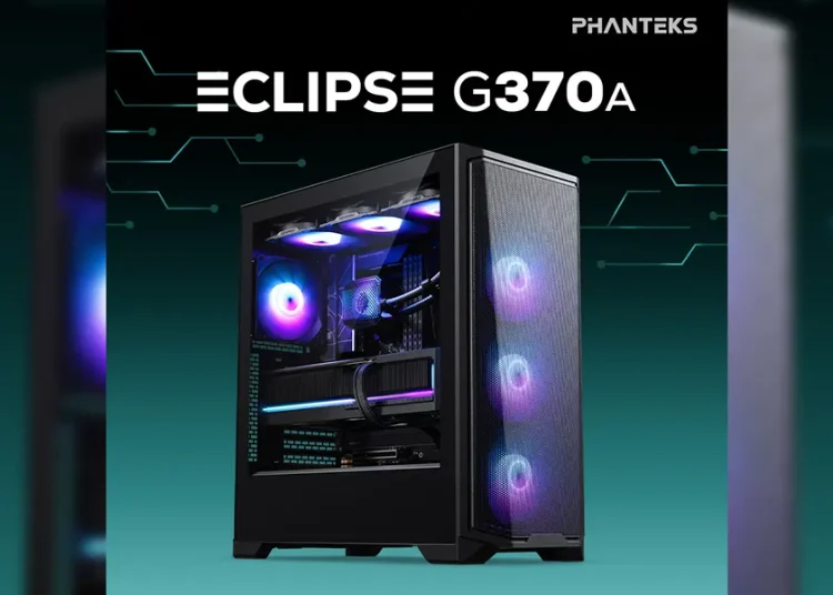 Phanteks Eclipse G370A mid tower ATX PC case launched featured