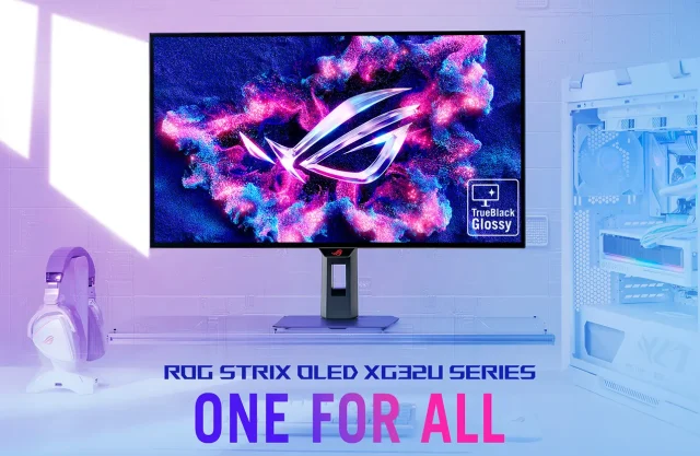 ASUS ROG Strix OLED XG32U series gaming monitors featured