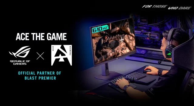 ASUS ROG x BLAST Premier 2025 official gaming gear partner featured
