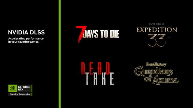 NVIDIA DLSS News July 31 2025