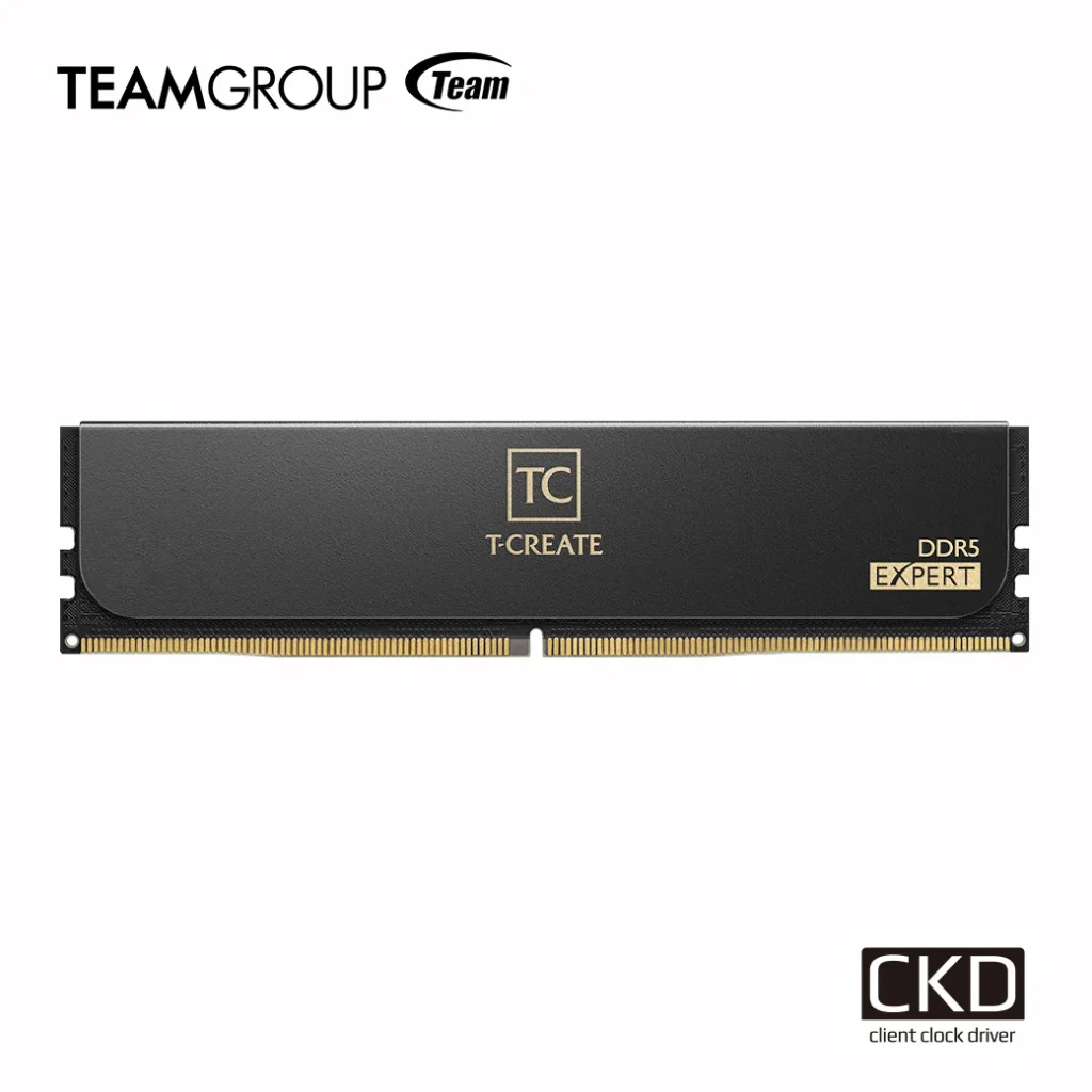 TEAMGROUP T CREATE EXPERT CKD DDR5 Desktop Memory announced 1