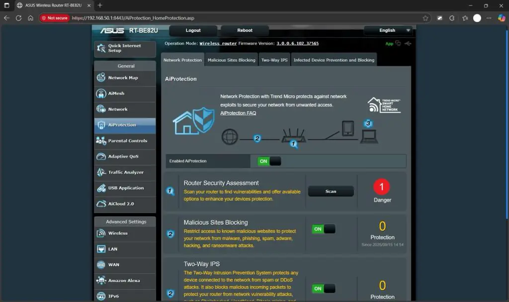 ASUS RT BE82U Screenshot 03