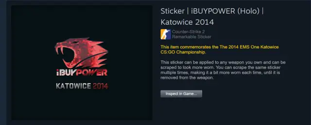 Counter Strike 2 iBUYPOWER Holo