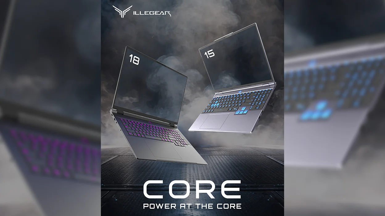 ILLEGEAR CORE series gaming laptops unveiled featured
