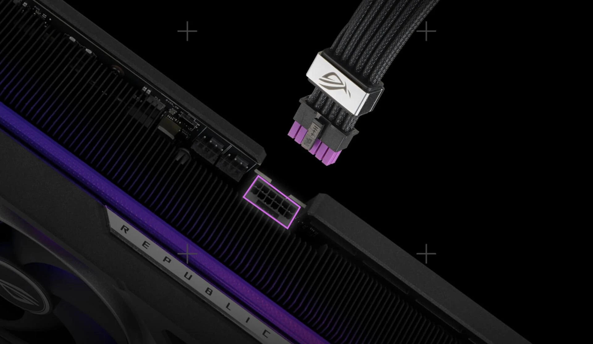 ROG thinks it "solved" the problem of 12VHPWR - ROG Equalizer power ...