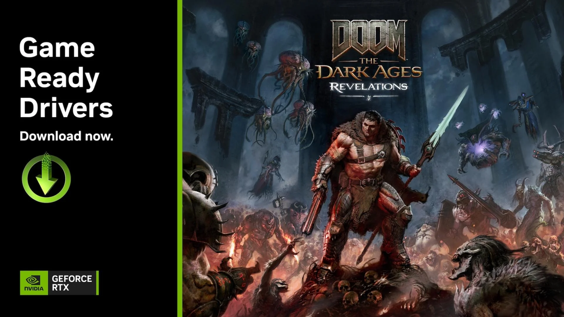 NVIDIA GeForce Game Ready Driver version 610.74 optimized for DOOM: The Dark Ages DLC