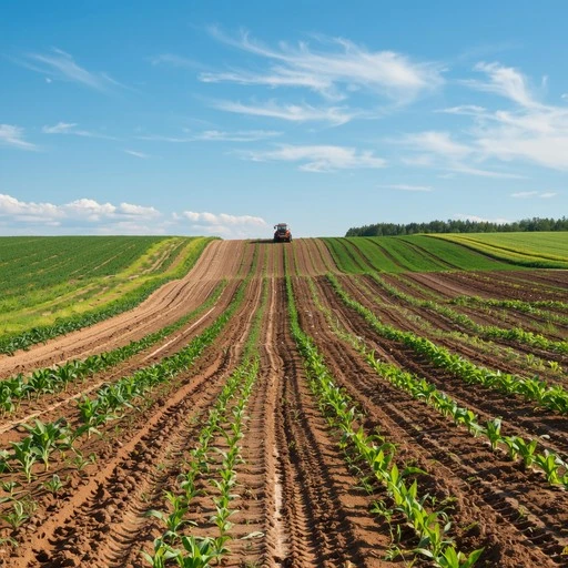 farming fresh crops stockcake