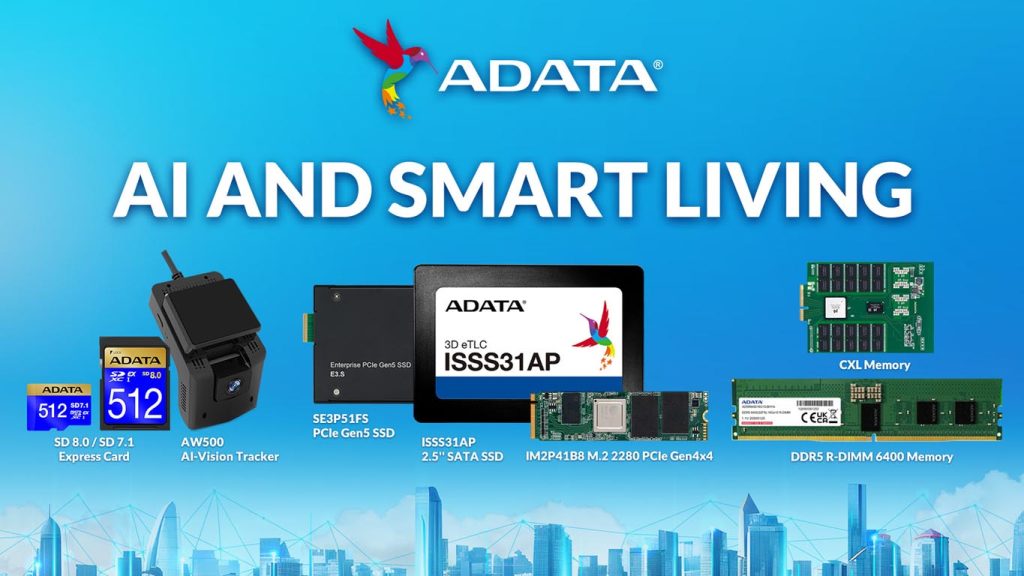 ADATA AI and Smart Living Industrial Products