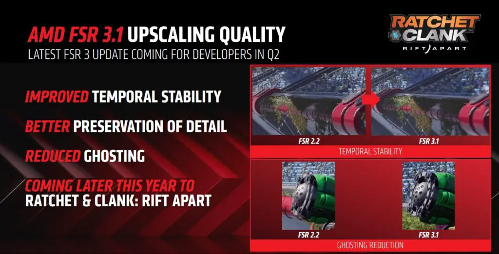 AMD FSR 3.1 Sample