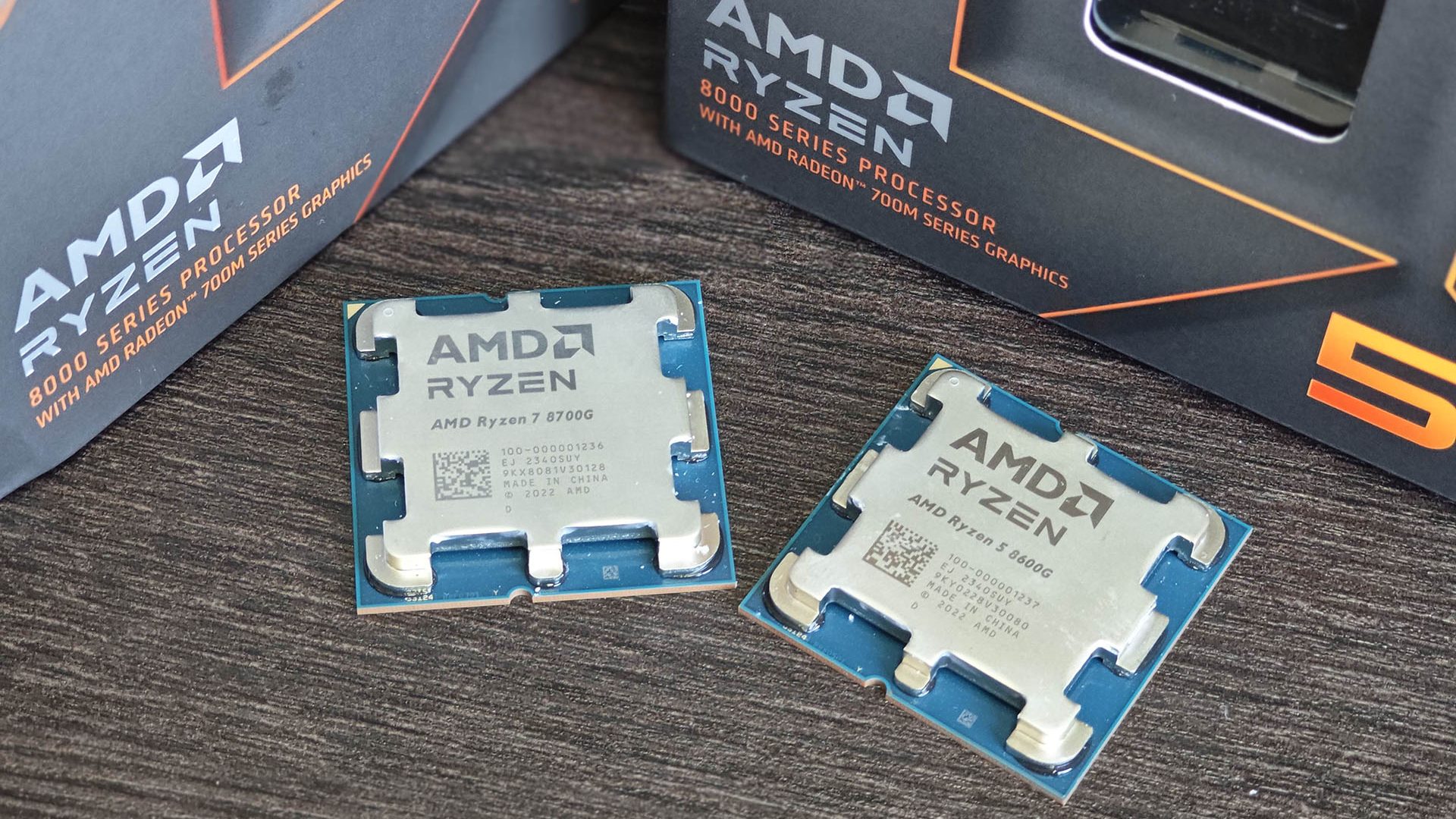 AMD Ryzen 7 8700G Ryzen 5 8600G