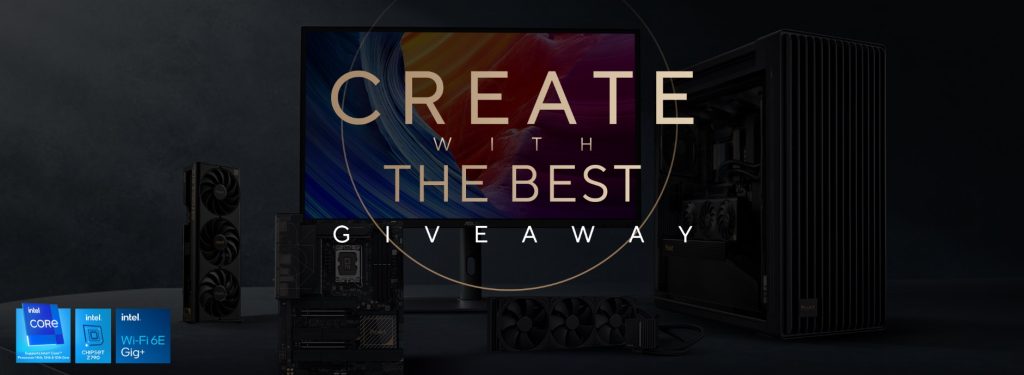 ASUS Create with the Best PC Hardware Giveaway Contest