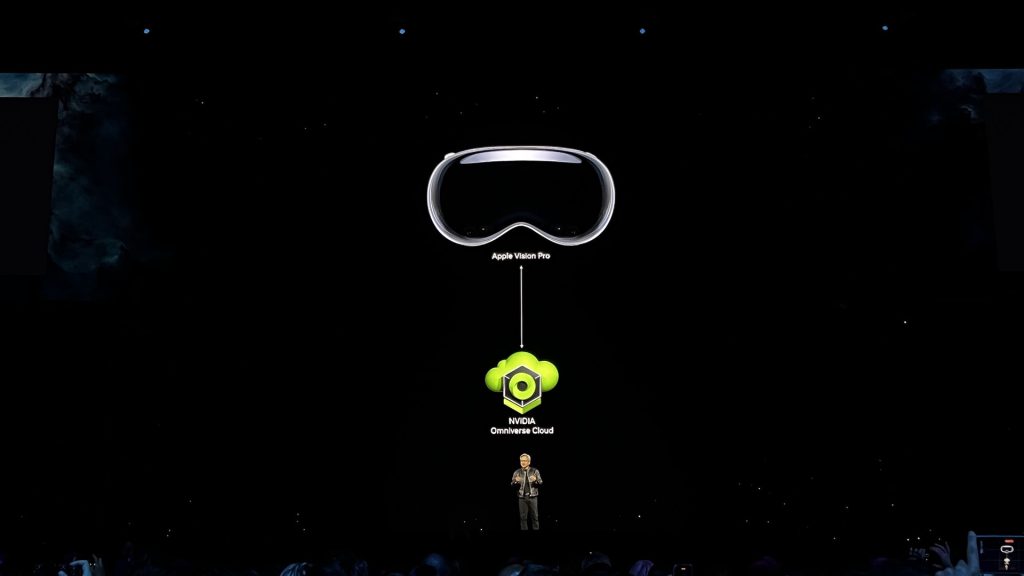 NVIDIA Omniverse Cloud Apple Vision Pro